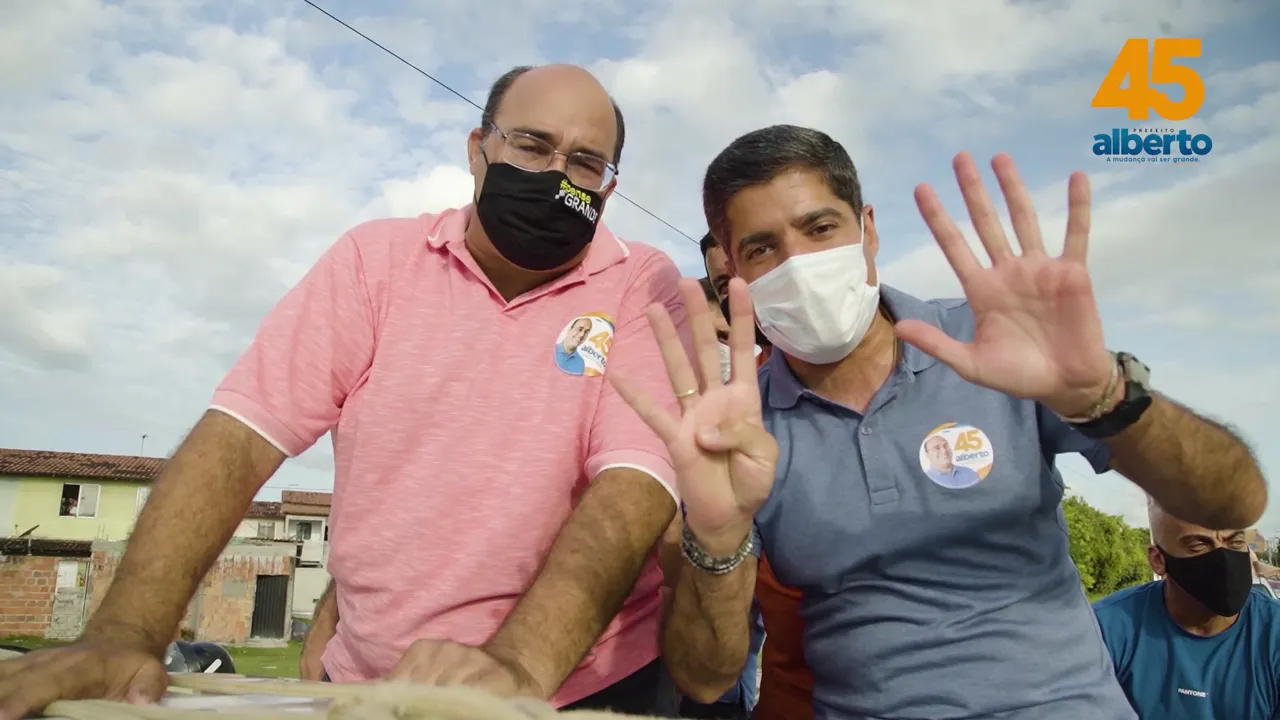 Alberto Castro e ACM Neto - Carreata da Mudança