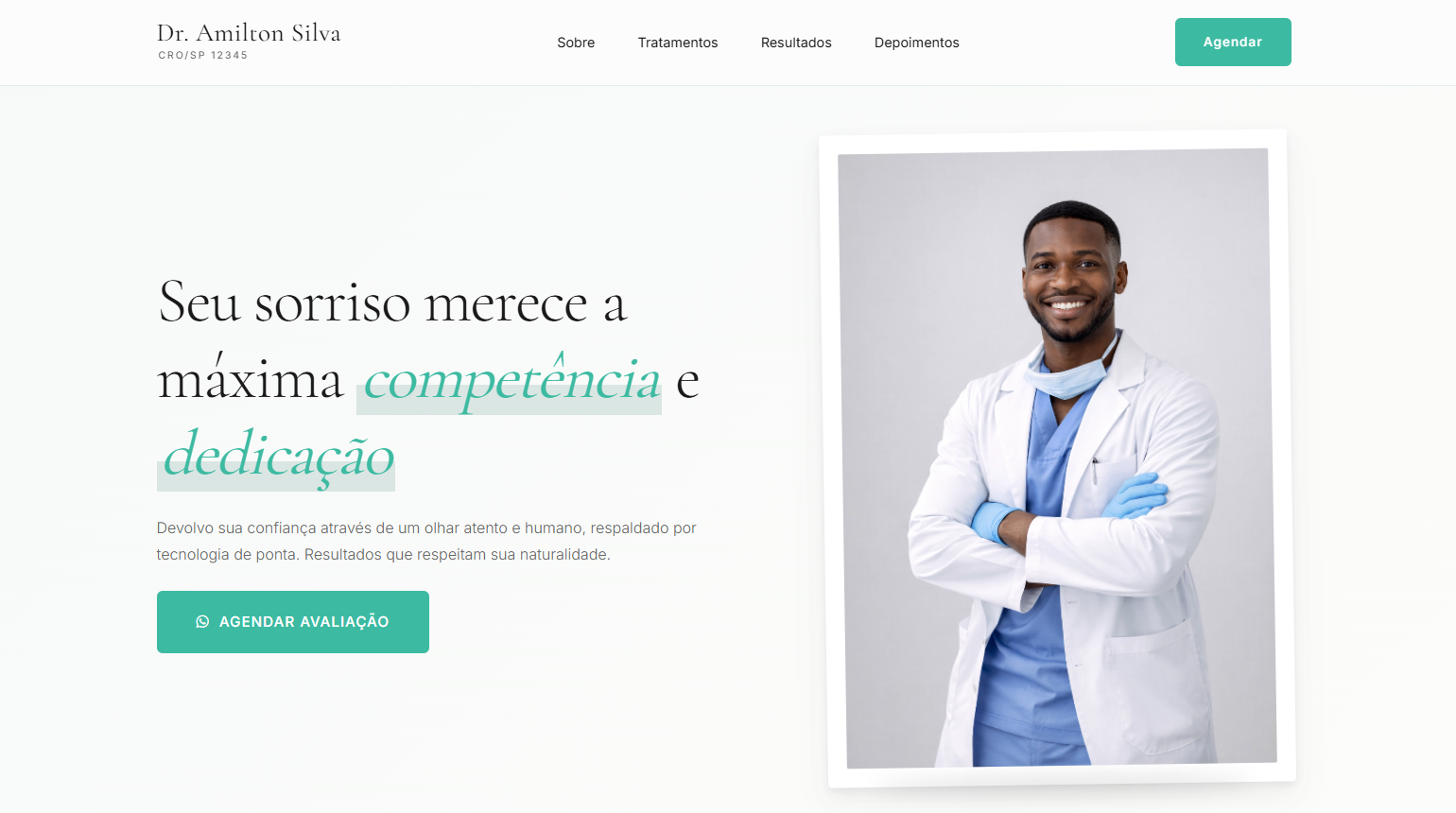 Dr. Amilton Silva - Odontologia